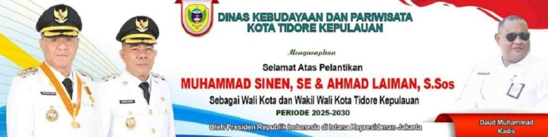 Bupati dan Wakil Bupati Tidore Periode 2025-2030