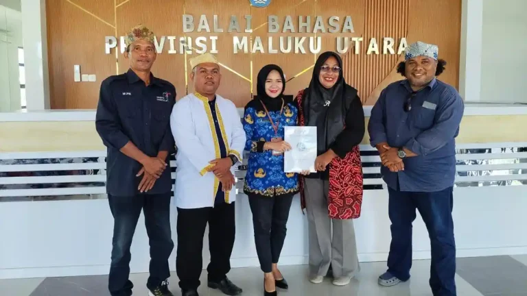Forum Peduli Bahasa Tidore Sambangi Balai Bahasa Maluku Utara, Perkuat Pelestarian Bahasa Daerah